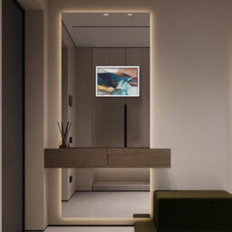 "AK Frames Sleek 19X13"" White Thin Modern Picture Frame - Slim And Design For Posters, Prints And Photos - Elegant Wall Frame Decor" - thumbnail 5