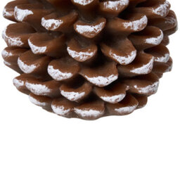 Beliani Set Of 4 Led Candles Ivresse Pinecone 15/12 Cm Brown - thumbnail 8