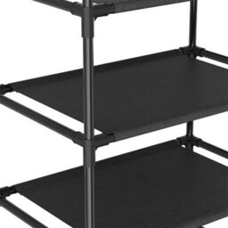 5 Tiers-43X28X88Cmselected Metal Narrow Shoe Rack Shoe Shelf Vertical Tall Slim Footwear Storage Organizer - thumbnail 4