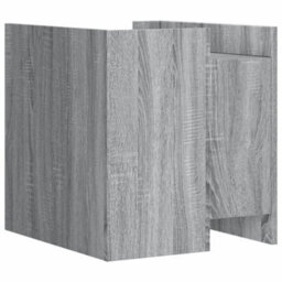Berkfield Bedside Cabinet Grey Sonoma 45X50X50 Cm Engineered Wood - thumbnail 6