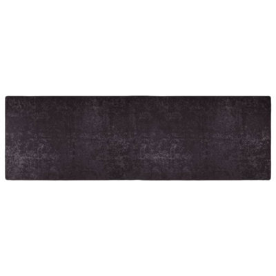 Walplus Rug Washable 80X300 Cm Anthracite Anti Slip - image 1