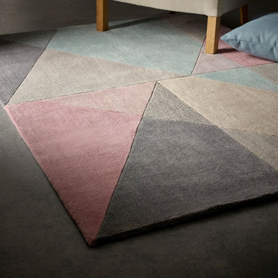 Origins Trio Design Matters Multi Pastel Rug -120Cm X 170Cm - image 1