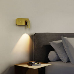 Harper Living Wall Spotlights Brass, Antique Gold Magnetic Led Rechargeable Wall Display Lights With Switch - thumbnail 2