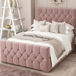 "Bed Choices Florida Upholstered Bed Frame 54"" Headboard - Double" - thumbnail 1