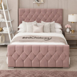 "Bed Choices Florida Upholstered Bed Frame 54"" Headboard - Double" - thumbnail 2