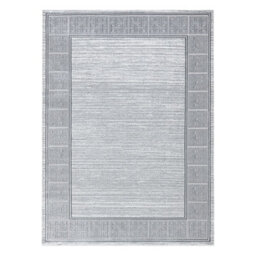 RugsX Carpet Allure 8783 Greek Key, Frame - Structural, Stylish, Glamour Light Grey 180X270 Cm - thumbnail 2