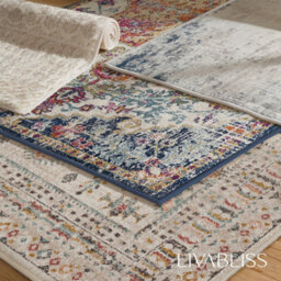 Livabliss Galey Alix Fetscher Vintage Brown Ivory Traditional Boho Fringe Living Room Rug 200 X 290 Cm Easy Care - thumbnail 9