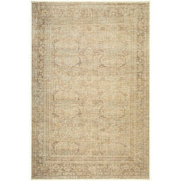 Livabliss Galey Alix Fetscher Vintage Brown Ivory Traditional Boho Fringe Living Room Rug 200 X 290 Cm Easy Care - thumbnail 2