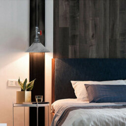 Ledsone Industrial Ceiling Pendant Lights Metal Pipe S Brushed Copper Colour Hanging Light - thumbnail 2