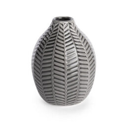 Ceramic Leaf Inspired Vases Set Of 2 - thumbnail 3