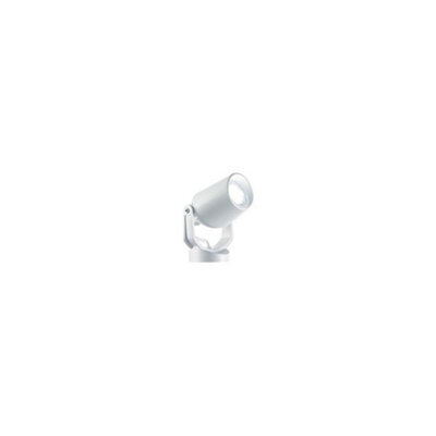 Ideal Lux Minitommy 1 Light Outdoor Spike Spotlight White Ip66, Gu10