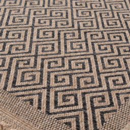 The Rugs Nature Collection Outdoor Rug In Dark Grey 5100Dg - thumbnail 4
