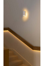 Luminosa Lighting Luminosa Sole Round Flush Wall Lamp White 1X Gu10 - thumbnail 2