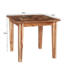 Buttercup Farm Coastal Small Dining Table - Wood - L85 X W88 X H76 Cm - thumbnail 3