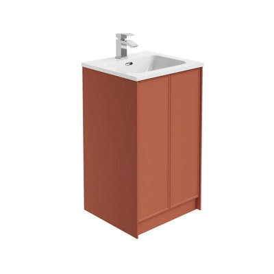 Plum&clay Jenner Clay Freestanding Vanity Unit & Basin Set (W)500mm (H)855mm - image 1