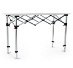 Crocodile Trading Instant Shelter 1.5M Concertina Table With Blow Moulded Top - thumbnail 1