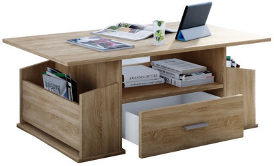 Vcm Sofatically Coffee Table Drawer Junata - image 1