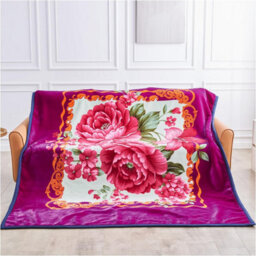 Gc Gaveno Cavailia Sherpa Fleece Floral Weighted Blanket 4Kg Reversible Blanket Stress For Free Calming Good Sleep (200 X 240 Cm) - thumbnail 1