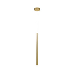 Luminosa Lighting Luminosa Cascade Modern Slim Pendant Ceiling Light Brass 700Lm 1Xled - thumbnail 1