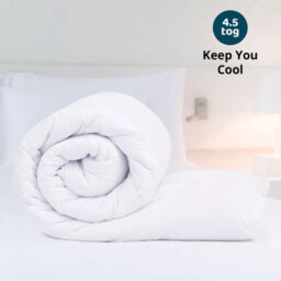 Aspire Homeware 4.5 Tog All-Season Duvet Premium Anti-Allergy Lightweight Quilt Single (L)200Cm X (W)135Cm - thumbnail 2