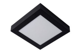 Lucide Brice-Led Modern Flush Ceiling Light Bathroom - Led Dim. - 1X20W 3000K - Ip44 - Black - thumbnail 3