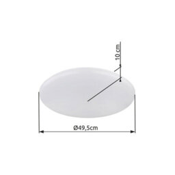 Luminosa Lighting Luminosa Eclypse Flush Ceiling Light White Led 3000K - thumbnail 6