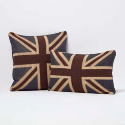 Homescapes Jacquard Union Jack Cushion Cover British Flag, 30 X 50 Cm - thumbnail 5
