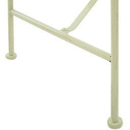 Beliani Pistachio 130Cm Two-Seater Bench - Flared Arms, Vintage Scrollwork - thumbnail 7