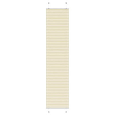 Walplus Pleated Blind Cream 40X200 Cm Fabric Width 39.4 Cm Polyester - image 1