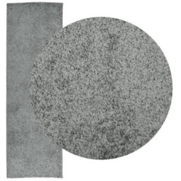 Berkfield Shaggy Rug Pamplona High Pile Modern Green 80X250 Cm - thumbnail 3
