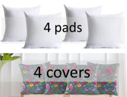 Luxury Living Wildflower Outdoor Water-Repellant Cushion - Set Of 4 - thumbnail 3