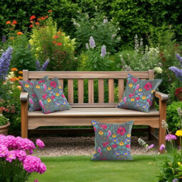 Luxury Living Wildflower Outdoor Water-Repellant Cushion - Set Of 4 - thumbnail 1