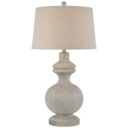 Amorie Linen Shade Table Lamp - Elegant, Versatile Home Lighting