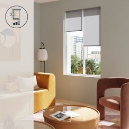 GoodHome Halo Corded Concrete Grey Daylight Roller Blind (W)90Cm (L)180Cm - thumbnail 7