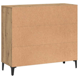 Berkfield Sideboard Artisan Oak 90X34X80 Cm Engineered Wood - thumbnail 7