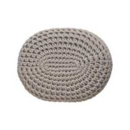 Wyld Haus Mantua Beige Hand-Woven Oblong Footstool With Oak-Effect Legs - thumbnail 9