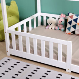 Furniturehmd Treehouse Style Bed Frame,solid Pine Wood, Single Bed Frame,floor Bed Frame For Boys And Girls,bedroom Furniture - thumbnail 6