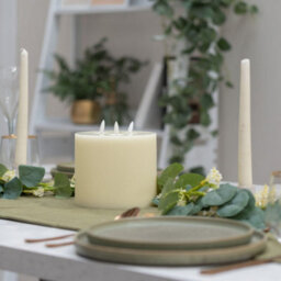 Valuelights Flickering Candle Ivory Light Decoration - thumbnail 6