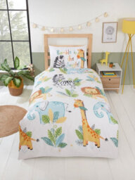 Rumble In The Jungle Toddler Duvet Cover And Pillowcase Set - thumbnail 2