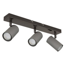 Luminosa Lighting Luminosa Robby Ceiling Spotlight Bar Gunmetal 3X Gu10 - thumbnail 2
