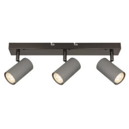 Luminosa Lighting Luminosa Robby Ceiling Spotlight Bar Gunmetal 3X Gu10 - thumbnail 3