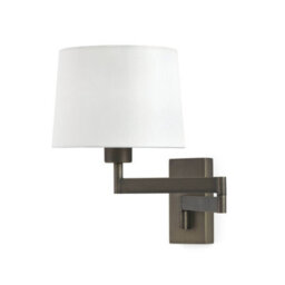Luminosa Lighting Luminosa Artis 1 Light Indoor Adjustable Wall Lamp Bronze  - Shade Not Included, E27 - thumbnail 2