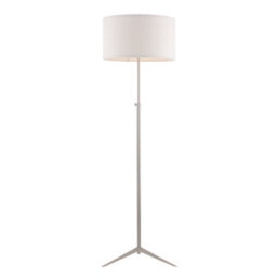 Pagazzi Lighting Pagazzi Brielle Satin Chrome Floor Lamp - thumbnail 4
