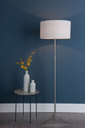 Pagazzi Lighting Pagazzi Brielle Satin Chrome Floor Lamp - thumbnail 2
