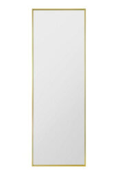 Mirroroutlet The Artus Gold Aluminium Edged Wall Mirror 170Cm X 58Cm - thumbnail 2