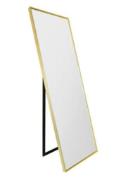 Mirroroutlet The Artus Gold Aluminium Edged Wall Mirror 170Cm X 58Cm - thumbnail 3