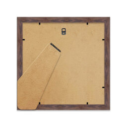 7X7 Walnut Picture Frame (17.8 X 17.8Cm) Poster, Photo, Artwork, Gallery Wall Or Print - thumbnail 5