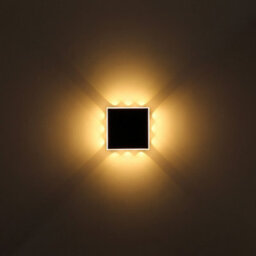 Luminosa Lighting Luminosa Saidy 9X25Cm Integrated Led Wall Lamp Matt Black Led 3000K - thumbnail 4
