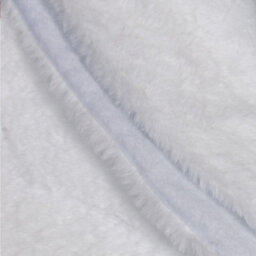 The Christmas Workshop Short Pile White Faux Fur Tree Skirt - thumbnail 7