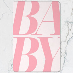 Benjamin Tate Design Placemat And Coaster Set With Wood Base Pink Abstract Designer Artwork Collection Limited Edition - thumbnail 2